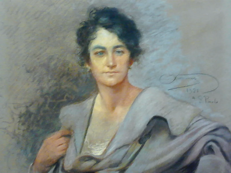 1855-Ettore Ximenes - Ritratto di Maria Fonzari (1922)